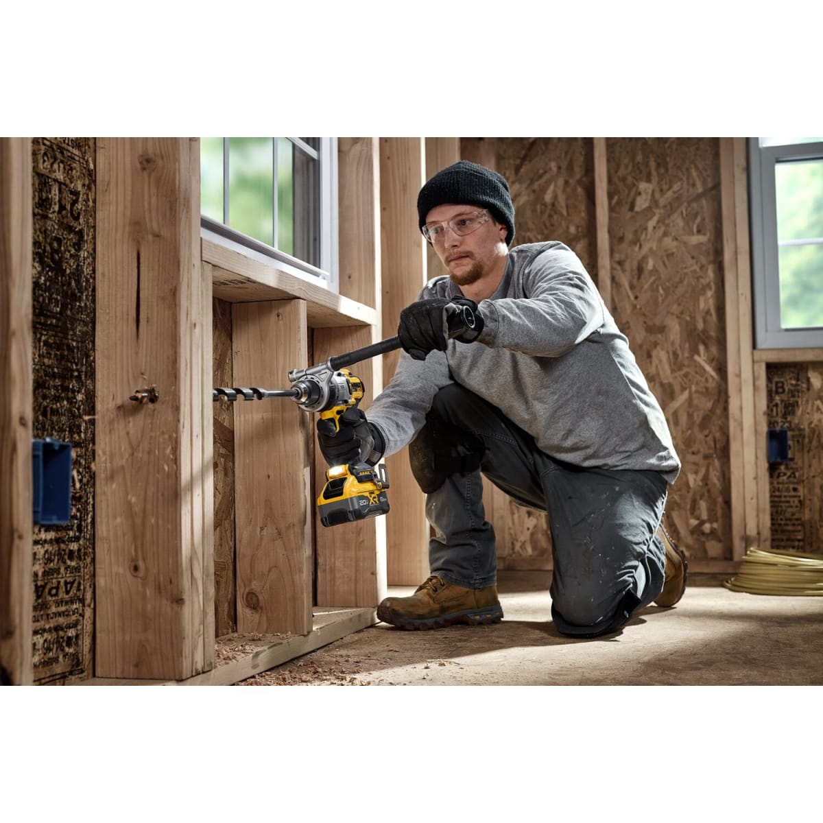 Taladro percutor Dewalt 20V XR 170 Nm (Sin Batería) - DCD1007B-B35