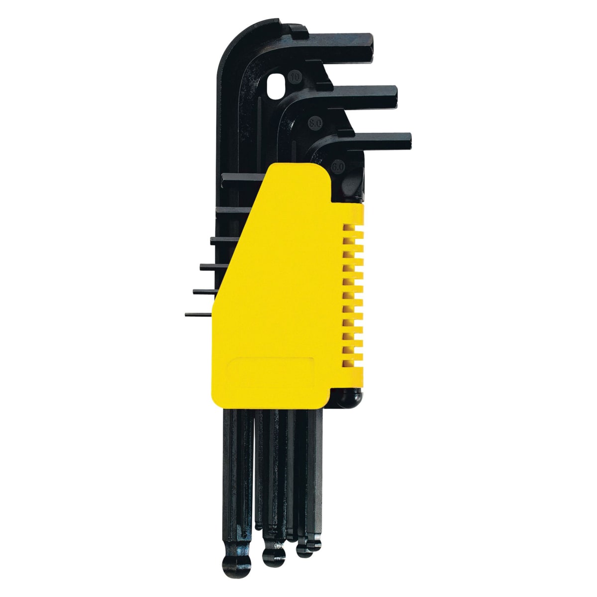 Juego de 9 Llaves Hexagonales Largas con Punta Redonda Stanley 69-2561