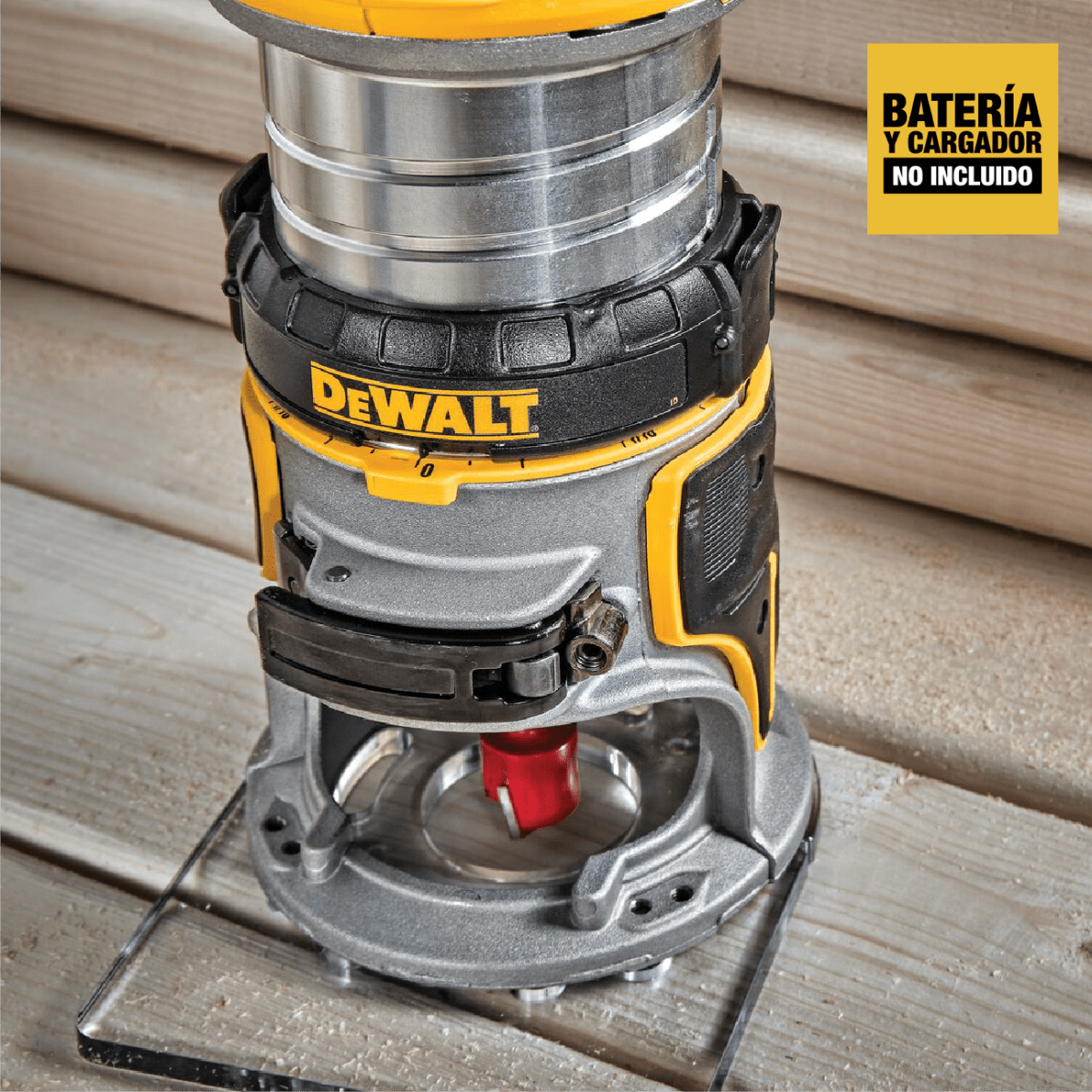 Ruteadora fresadora Dewalt 1/4