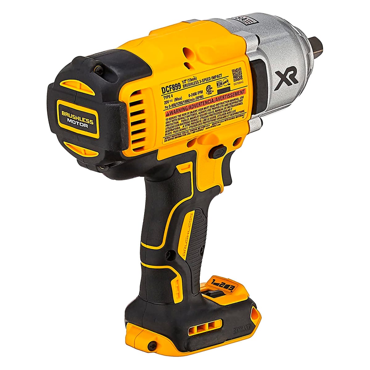 Llave de impacto Dewalt 1/2