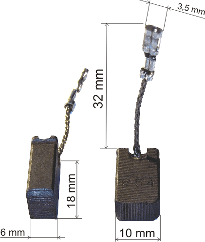 Kit Carbón / Esmeril 4.5