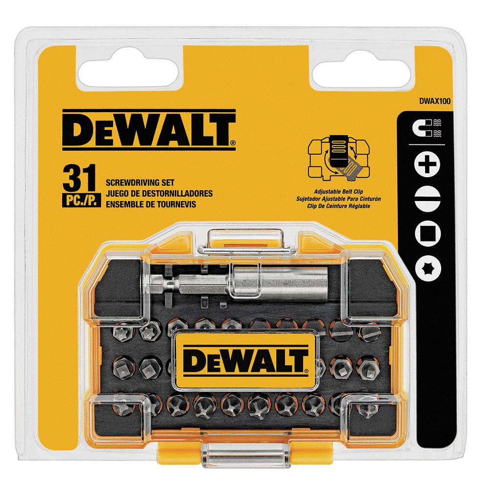 KIT PUNTAS DE IMPACTO PARA ATORNILLAR-DWAX100IR1