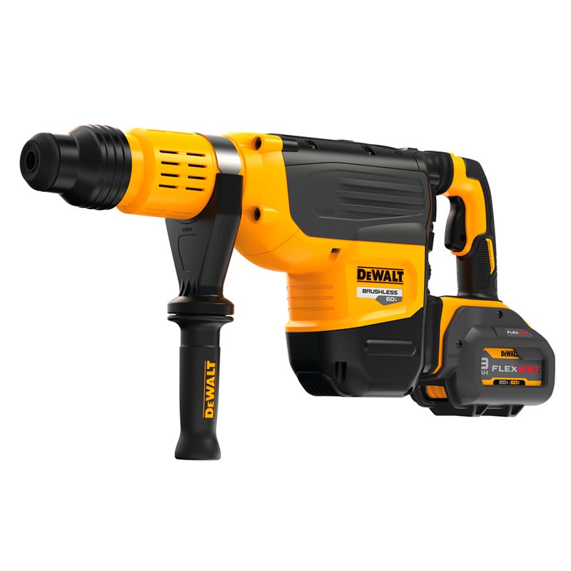 Rotomartillo SDS Max 60V Flexvolt + 2 Bat. 12.0Ah Dewalt DCH773Y2-B22