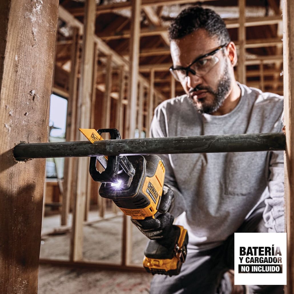 Sierra sable recíproca DeWalt 20V Atomic Brushless (Sin Batería) - DCS369B3