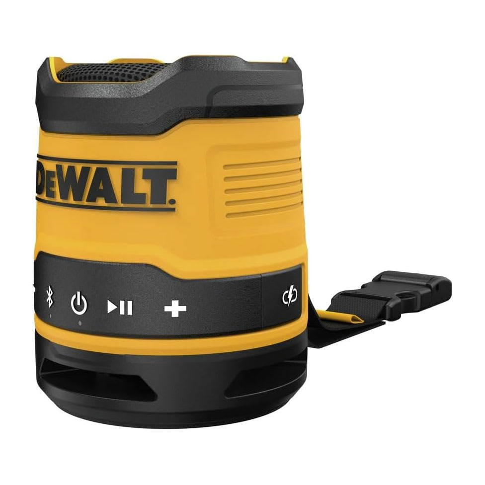 Parlante Bluetooth DeWalt 12V/20V MAX USB-C Compacto - DCR0082