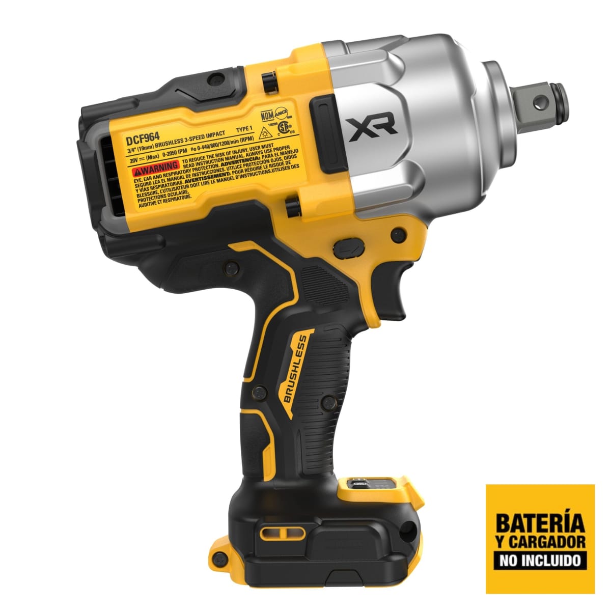 Llave de Impacto DeWalt 3/4
