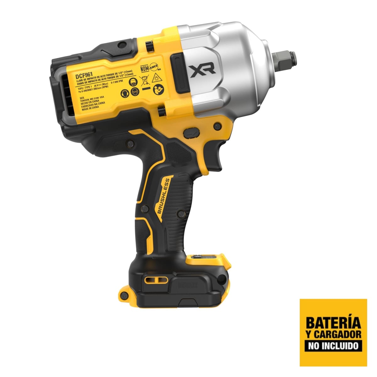Llave de impacto Dewalt 1/2