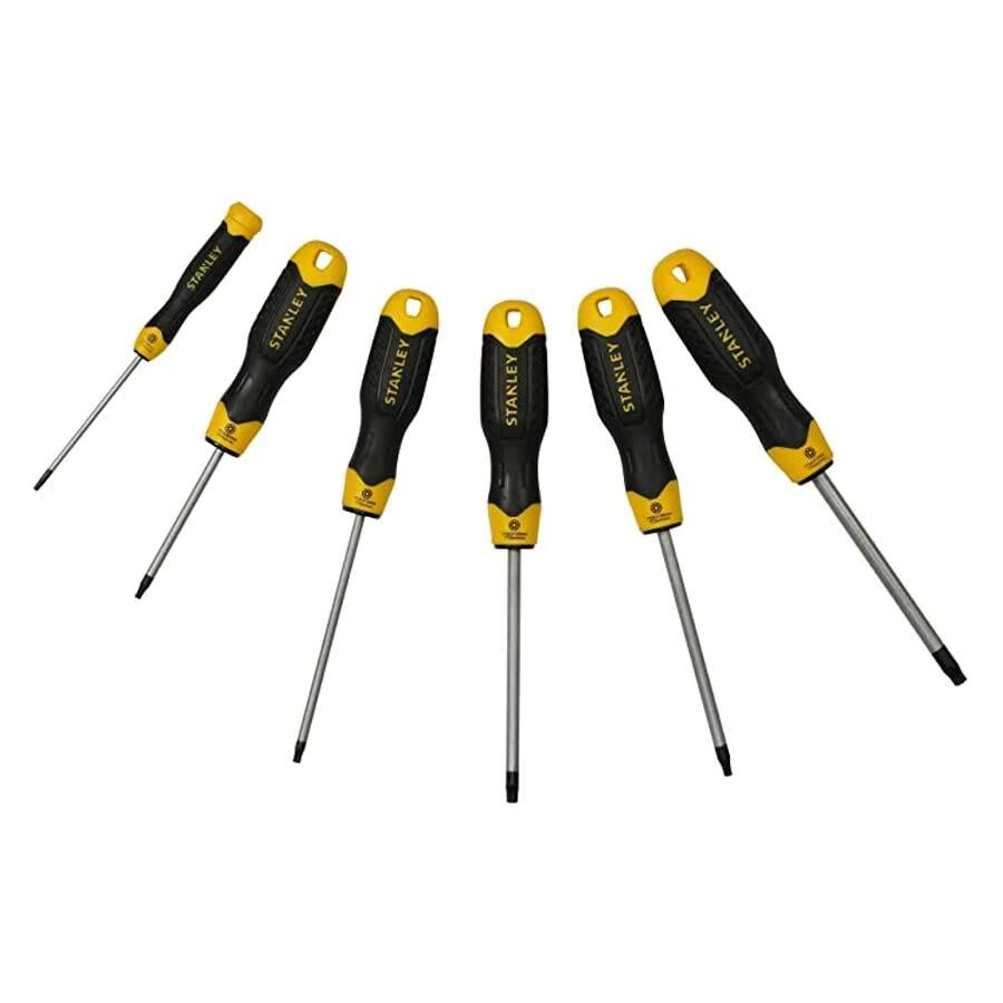 JUEGO DESTORNILLADOR ERGONÓMICO MAGNETICO TORK 6 (PZAS) STANLEY2