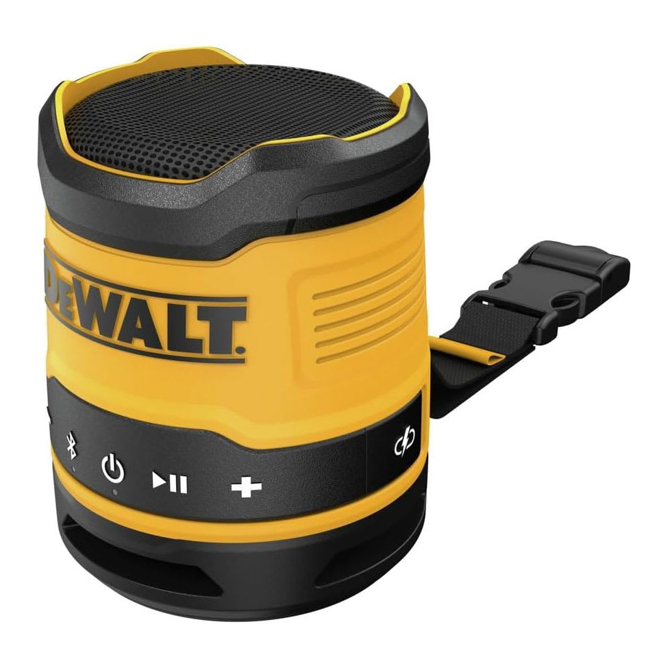 Parlante Bluetooth DeWalt 12V/20V MAX USB-C Compacto - DCR0083
