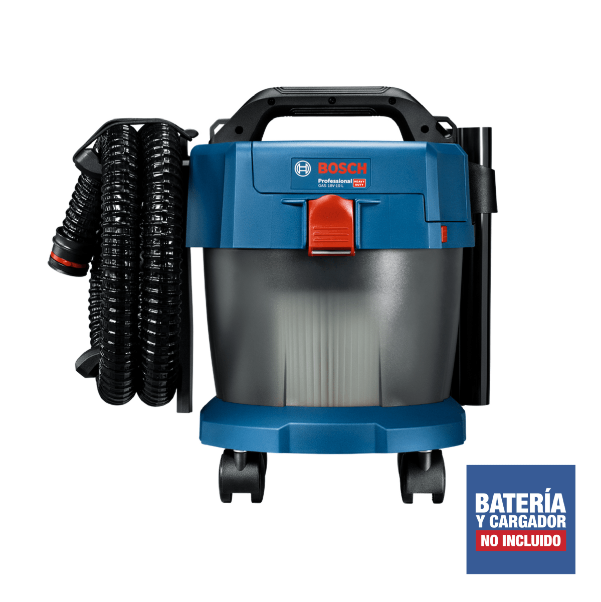 Aspiradora Bosch 18V seco/húmedo 10L (Sin Batería) GAS18V-10L - 0601.9C6.3022