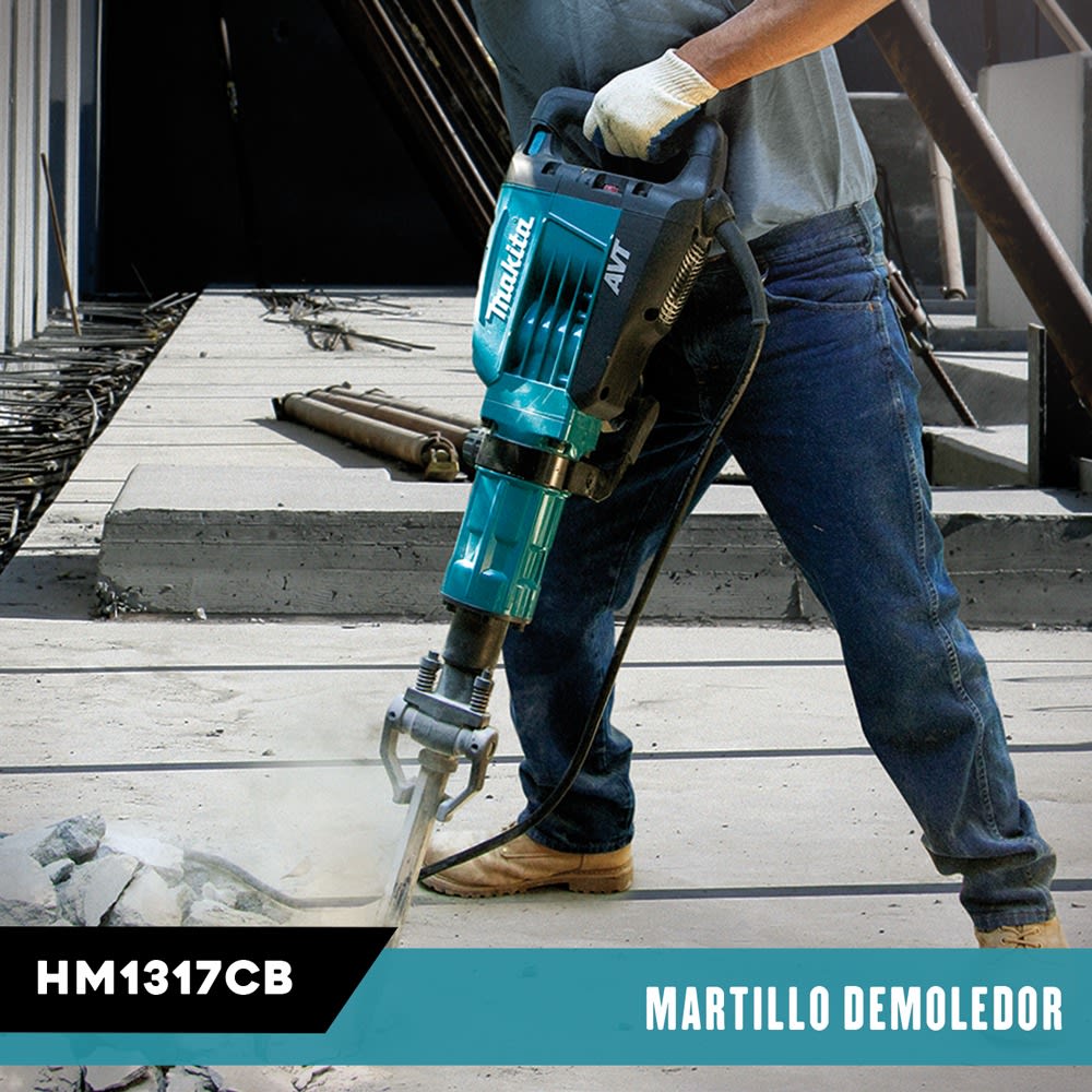 MARTILLO DEMOLEDOR HEXAGONAL 28.6 MM 1510W MAKITA HM1317CB3