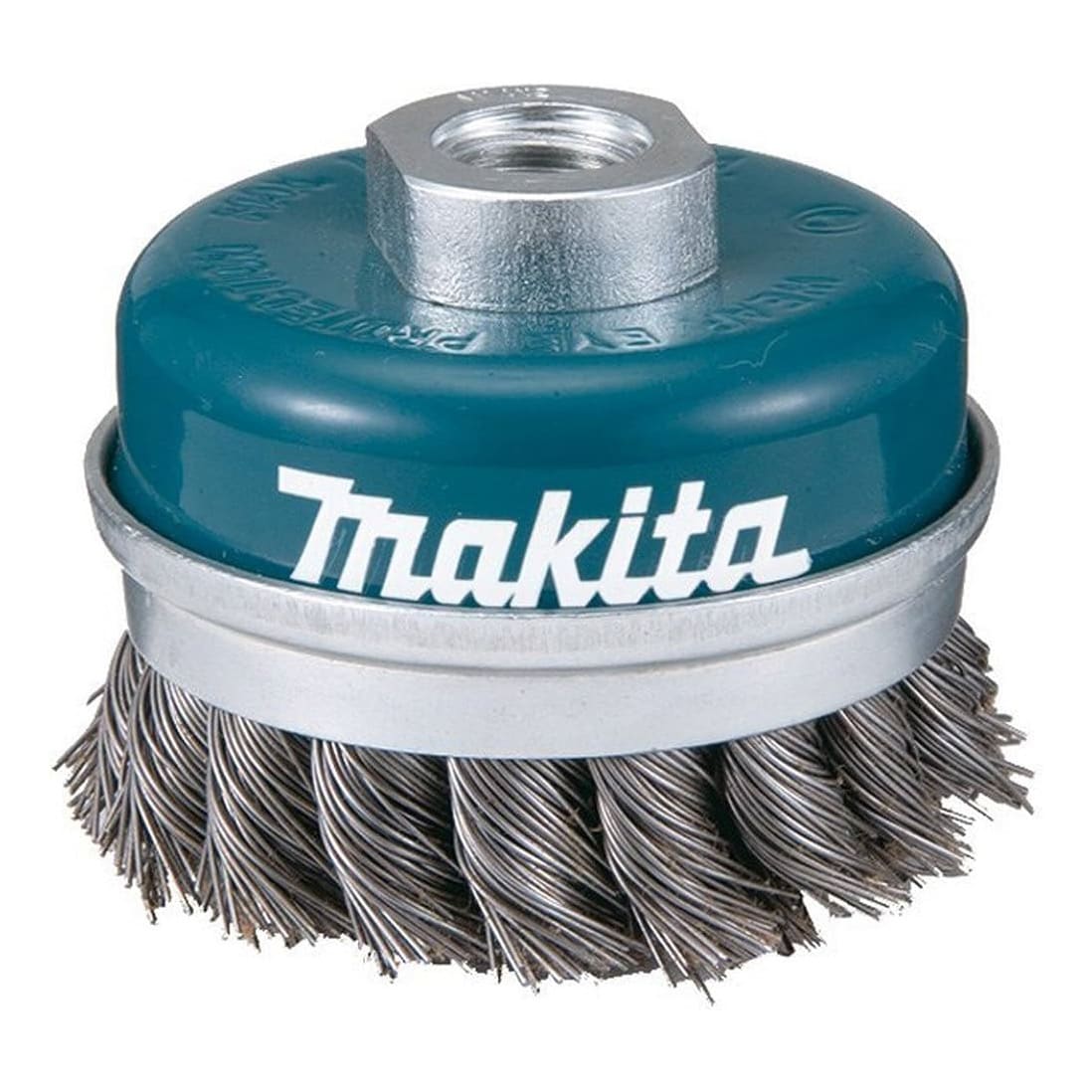 Grata de Copa Trenzada Reforzada Alambre 2'' x 60mm Makita D-241531