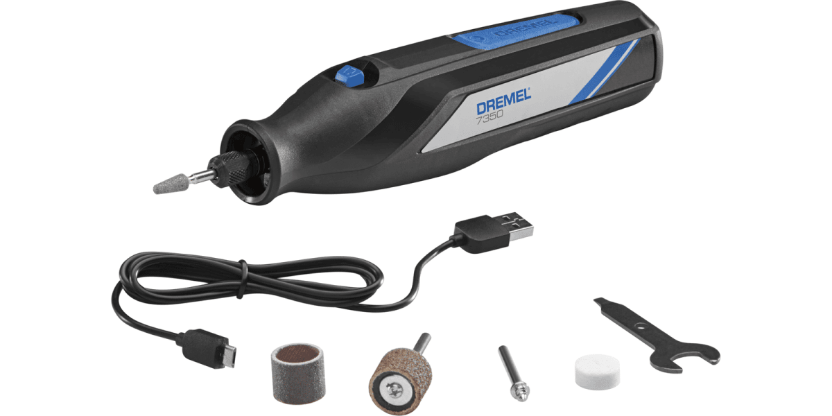 Minitorno Multiproposito 4V 12000 Rpm + 6 Accesorios Dremel 73501