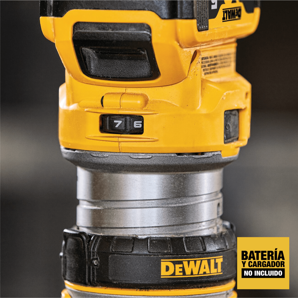 Ruteadora fresadora Dewalt 1/4
