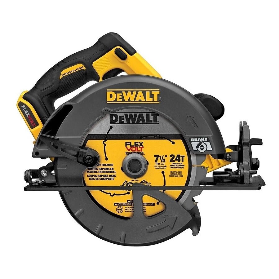 SIERRA CIRCULAR DEWALT 60V FLEXVOLT 7-1/4