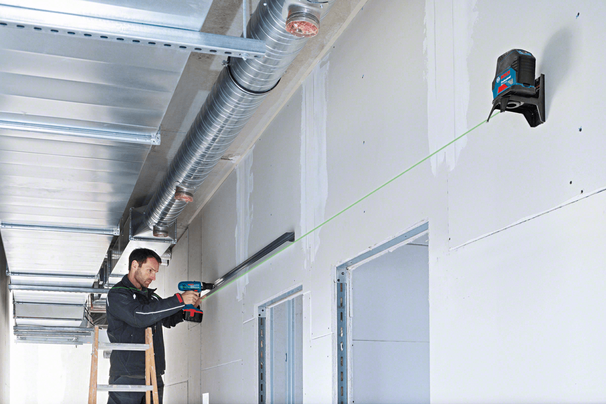 Nivel Laser Combinado Línea Verde Bosch GCL 2-15 G4