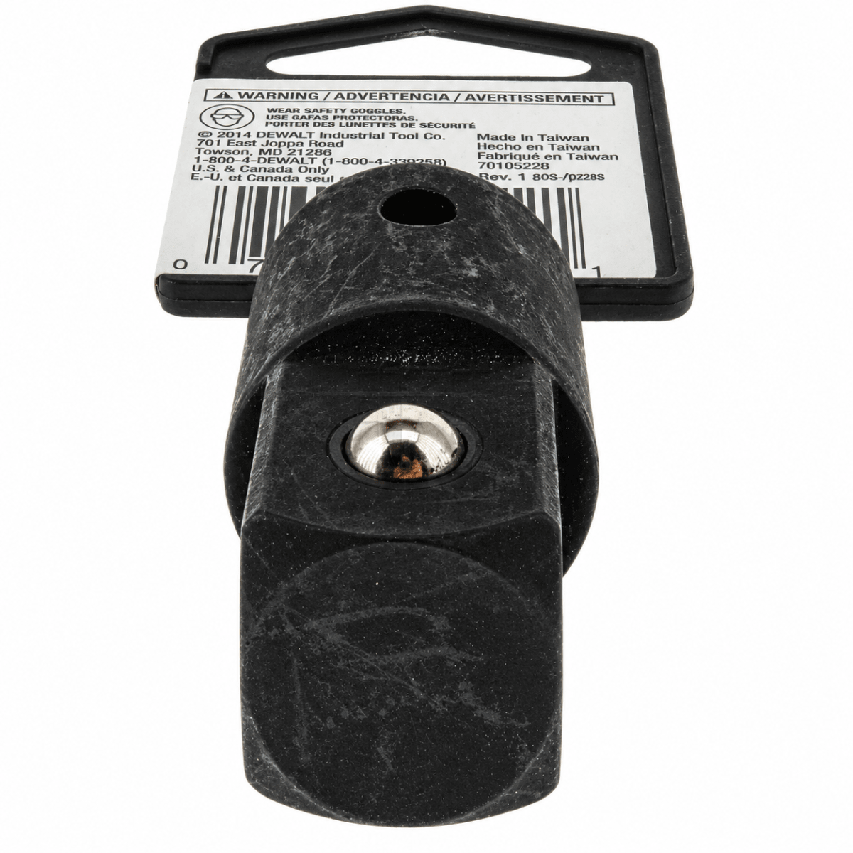 Adaptador Aumentador de Impacto DEWALT 1/2