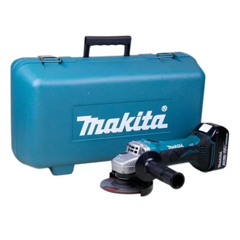 Amoladora Angular 4 1/2'' 18V LXT Inc 2 Bat y Carg Makita DGA452RFE6