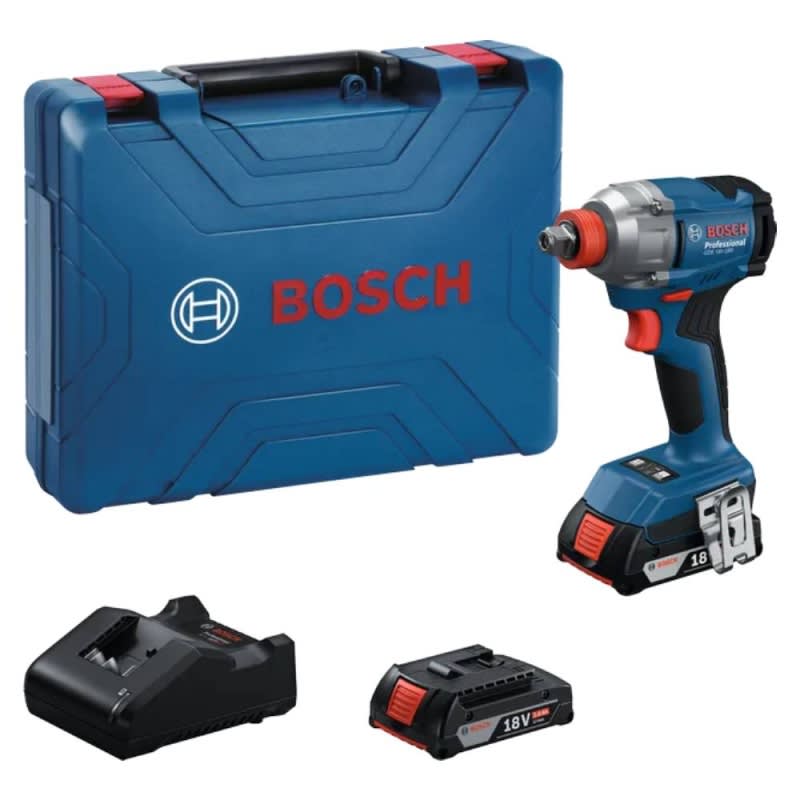 Llave de Impacto Bosch 18V GDX 18V-285 + 2 Bat + Carg - 0601.9N2.1E61