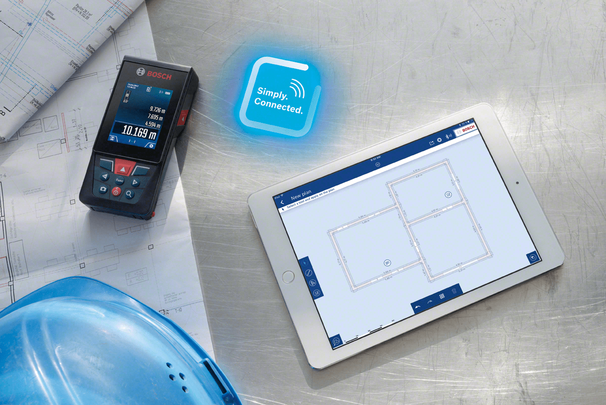 Medidor Láser de Distancia BOSCH GLM 120 C 2