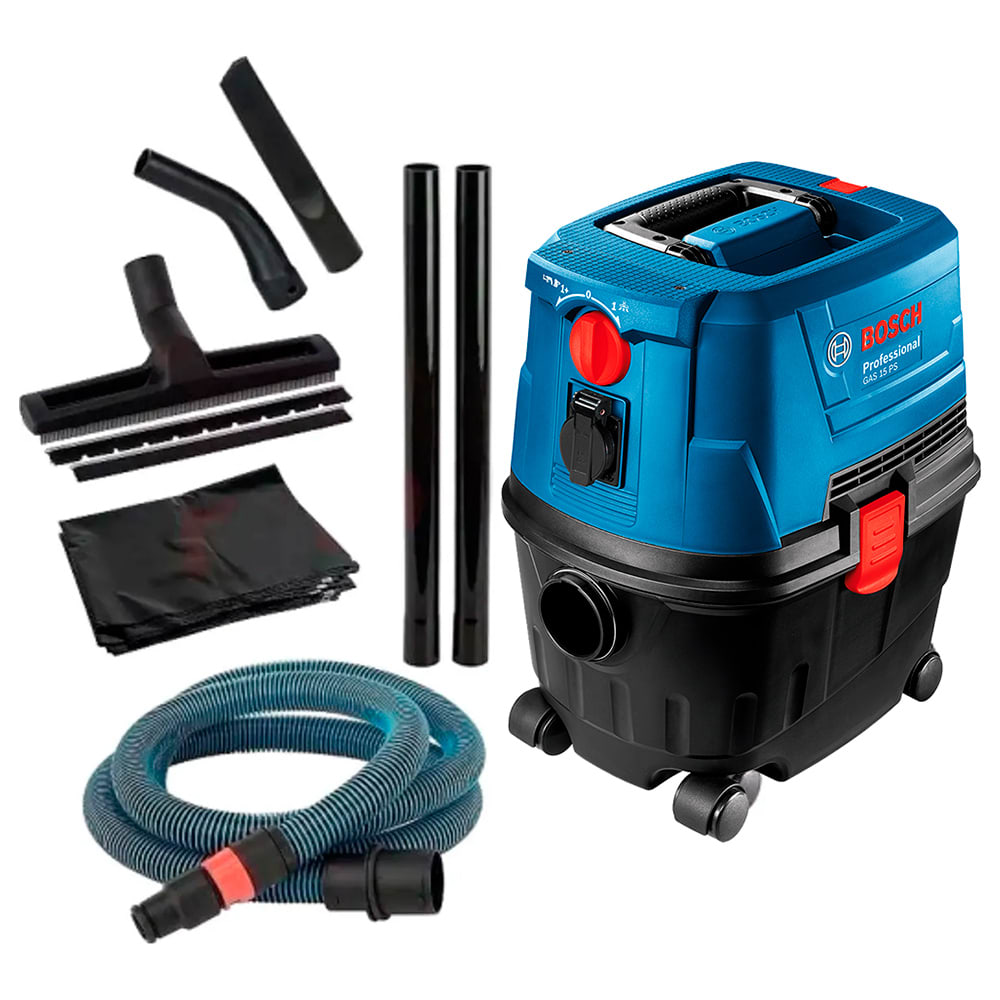 Aspiradora Polvo Universal Bosch 1100W GAS 15 PS - 0601.9E5.1E02