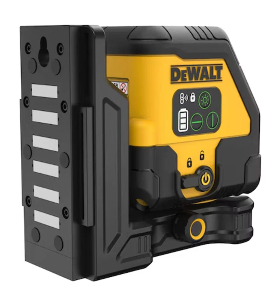 Nivel Láser DeWalt Verde Recargable USB-C Líneas Cruzadas-DCLE14201GB3