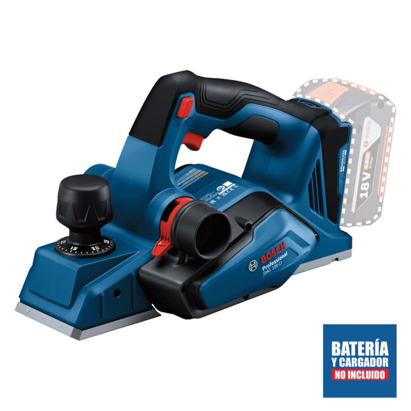 Cepillo Bosch 82mm 18V Brushless (Sin Batería) GHO185-LI - 0601.5B5.0D02