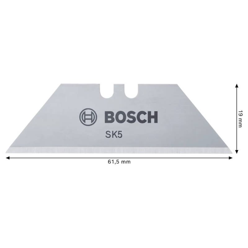 Cuchilla para Navaja plegable 10Pz Bosch 1600.A03.AX72