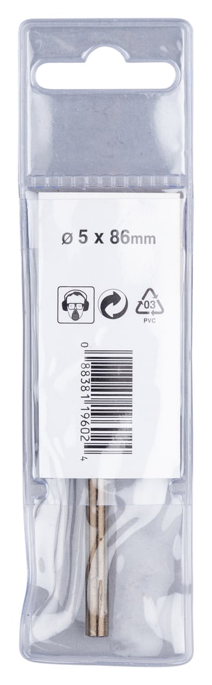 BROCA PARA METAL HSS-CO (COBALTO 5%) 5 X 86 MM. D-173603