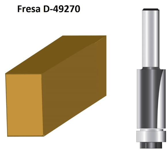 Set de Fresas 1/4