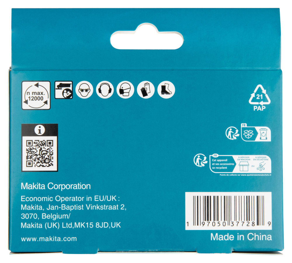Juego de coronas diamantadas  con rosca M14 para perforación en seco D-82812 - MAKITA3