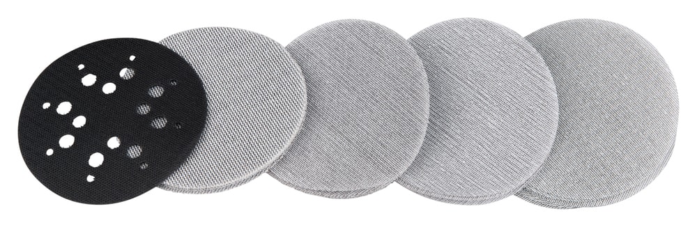 Set x20 und Disco lija Velcro NET Para lijado madera y metal de 5