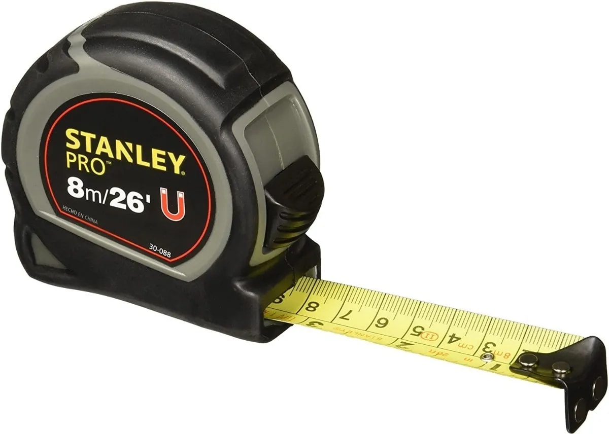 Cinta Métrica Magnética Stanley 8m / 26' PRO - Modelo 30-0881
