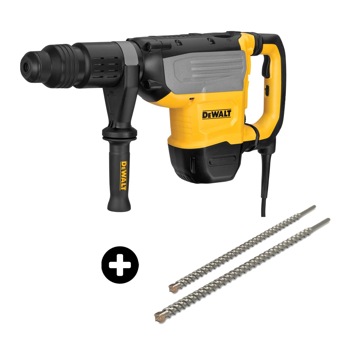 Rotomartillo SDS Max 1700W + 2 Brocas SDS Max Dewalt D25773K-K11