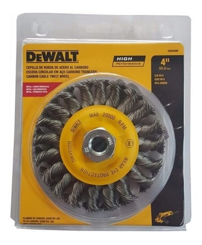 RUEDA TRENZADA 4' x M14 - 0.20 Carbon DW4930M - DEWALT2