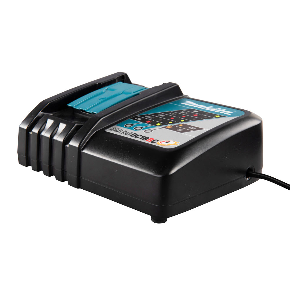 Cargador Rápido para Batería de Ion de Litio 18V LXT Makita DC18RC3