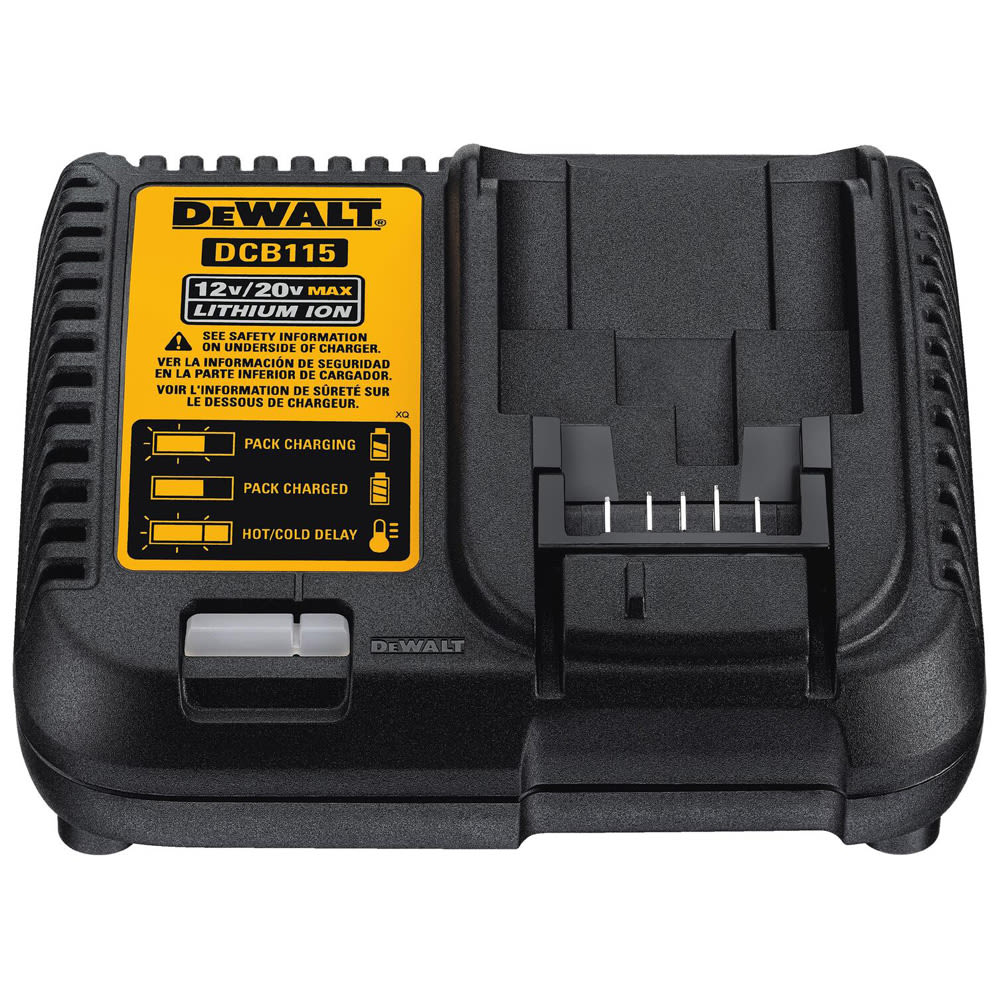 SET DE BATERÍA 5.0AH Y CARGADOR DEWALT 12V/20V DCB205CK3