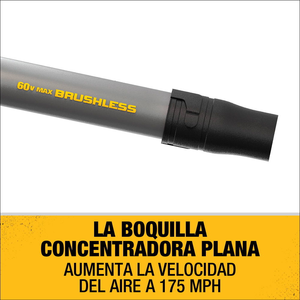 Soplador DeWalt 60V FlexVolt Sin Batería - DCBL770B3