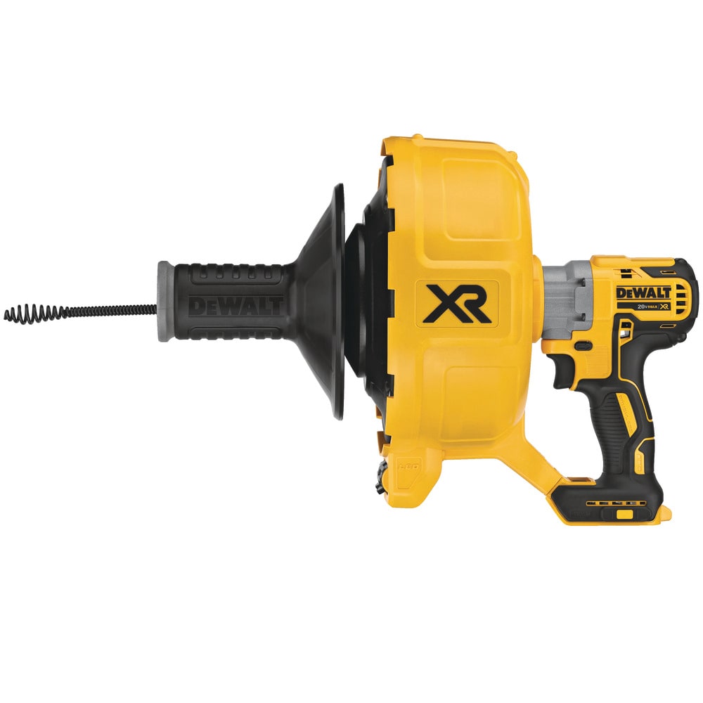 Destapador de cañerías DeWalt 20V XR cable 35' (Sin Batería) - DCD200B2