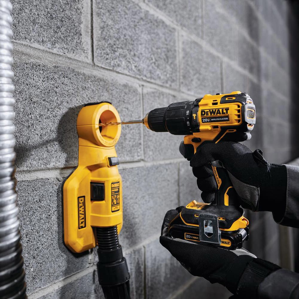 Kit Taladro Percutor DeWalt 20V Atomic + 2 Baterías - DCD709D2-B24
