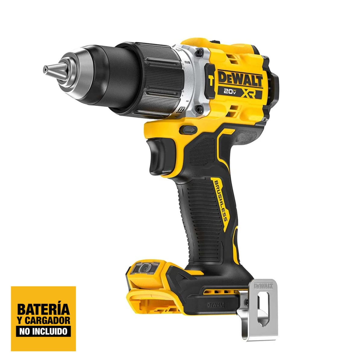 Taladro Percutor DeWalt 20V XR E-Clutch Baretool - DCD806B - B32