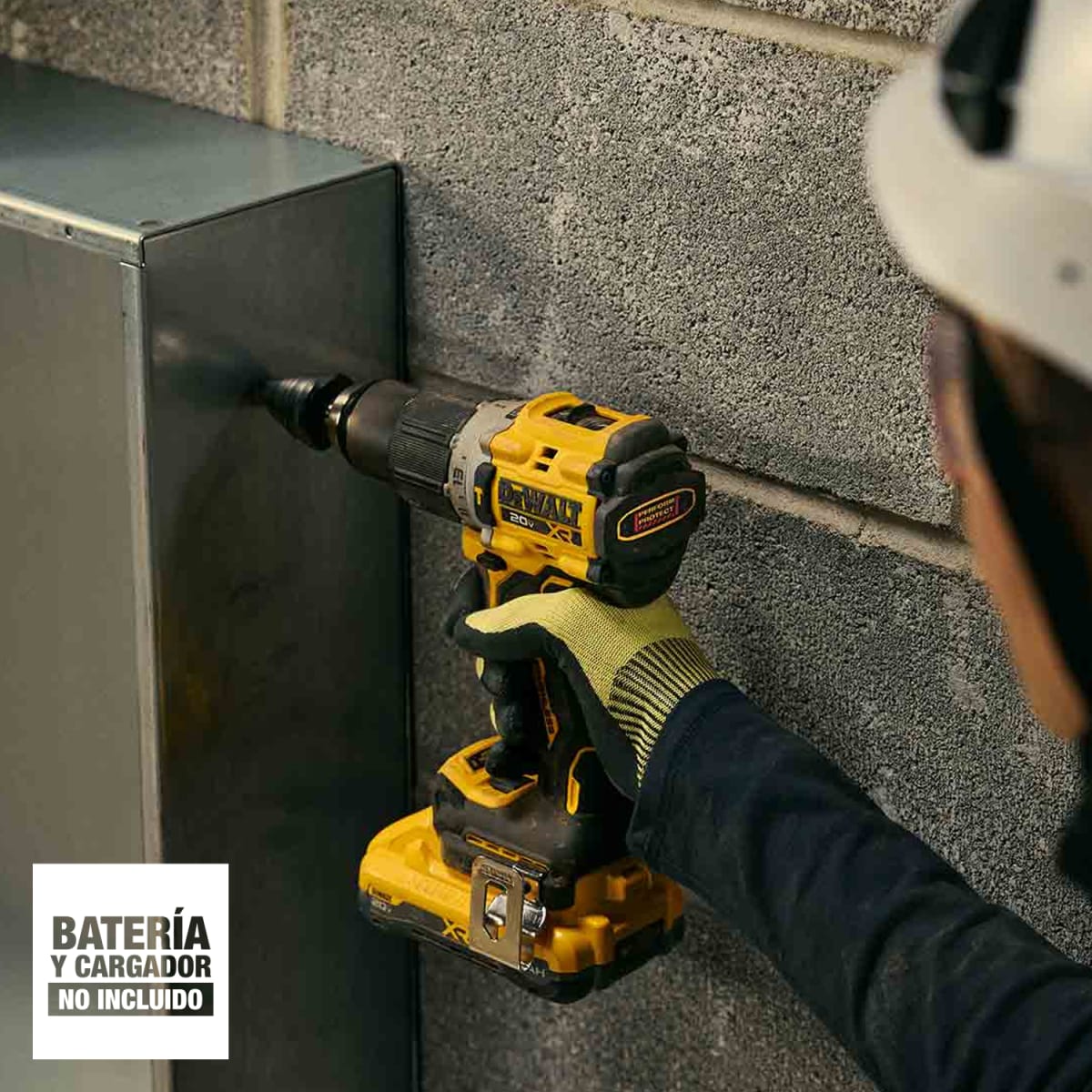 Taladro Percutor DeWalt 20V XR E-Clutch Baretool - DCD806B - B36