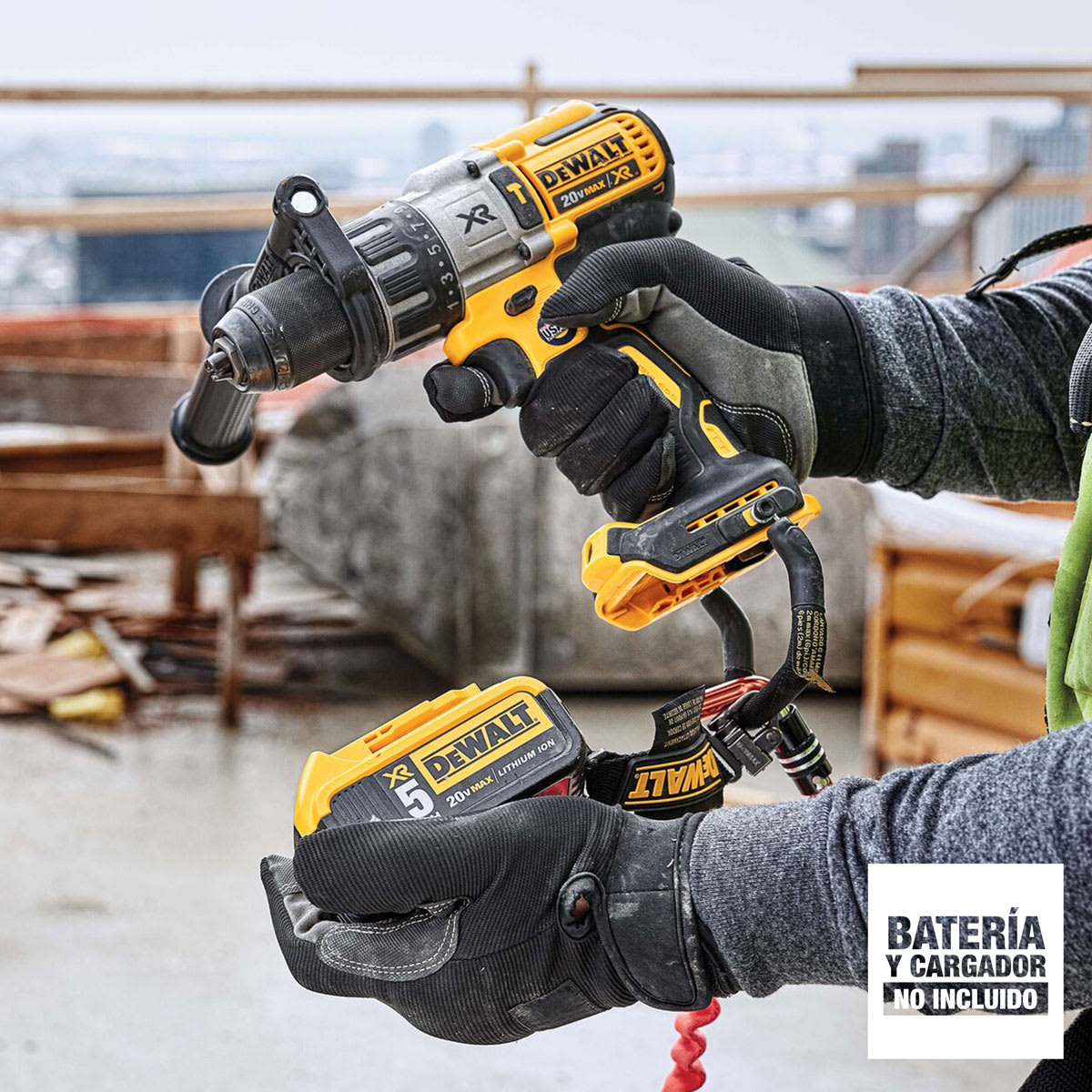 Taladro percutor Dewalt 20V XR 95 Nm (Sin Batería) - DCD996B4