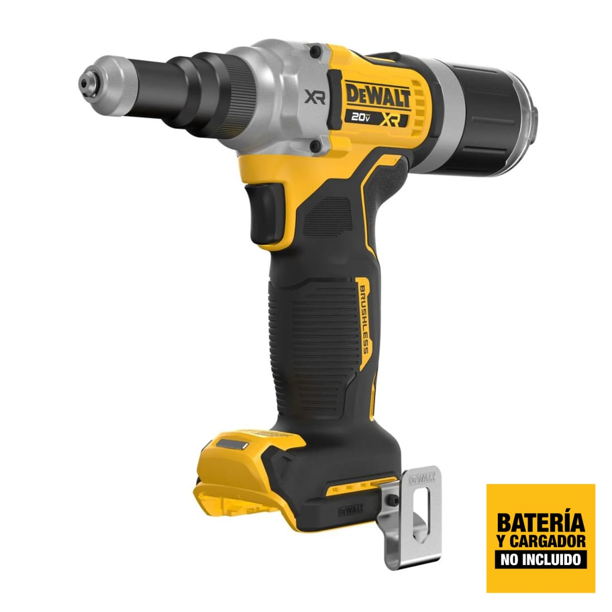 Remachadora DeWalt 20V Brushless 1/4