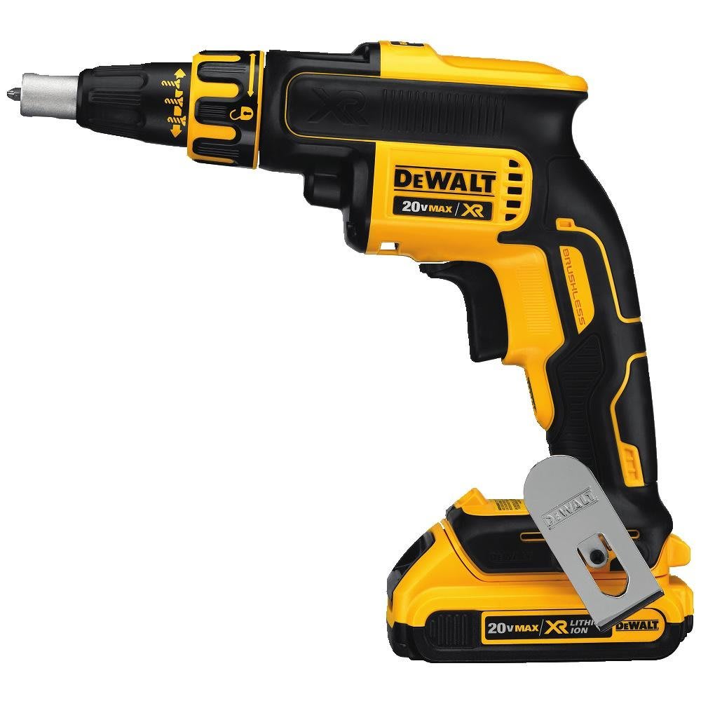Atornillador para Drywall 1/4'' 20V Xr Inc 2Bat y Carg Dewalt DCF620D2-B22