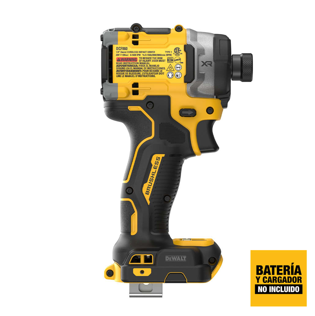 Atornillador de Impacto 1/4'' 20V Xr 280Nm Dewalt DCF860B-B35