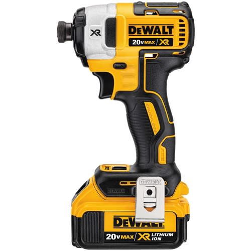 Kit Atornillador de Impacto 1/4'' 20V + 2Bat 4.0Ah Dewalt DCF887M2-B22