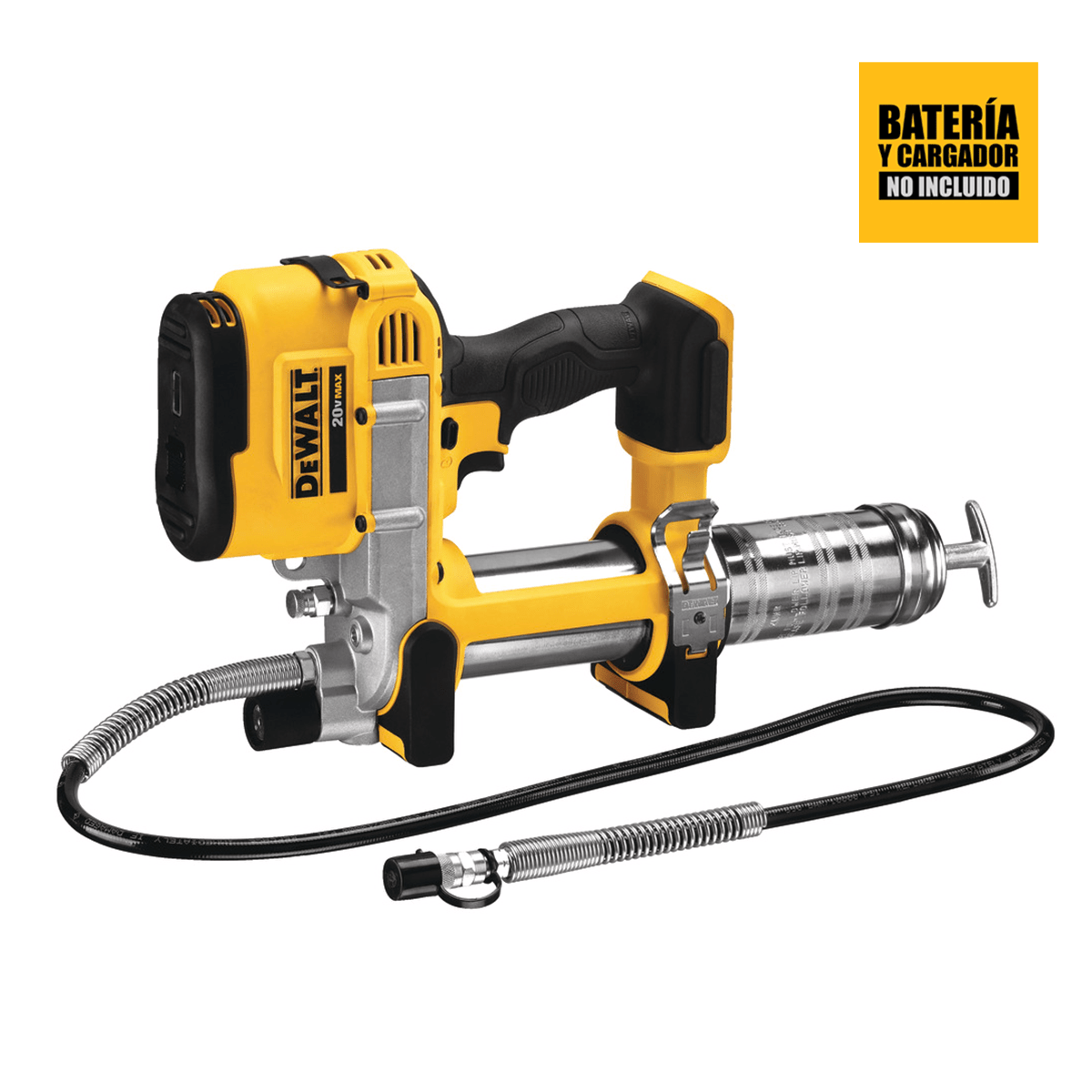 Pistola Engrasadora DeWalt 20V MAX Litio (Baretool) - DCGG571B6