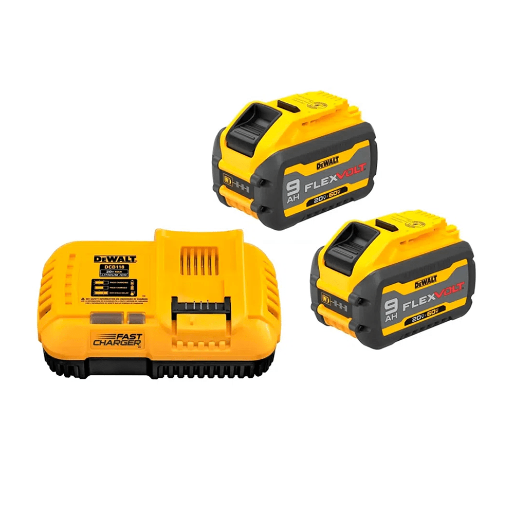 Rotomartillo SDS Max 60V Flexvolt 6.1J Inc 2Bat y Carg DCH481X2-B26