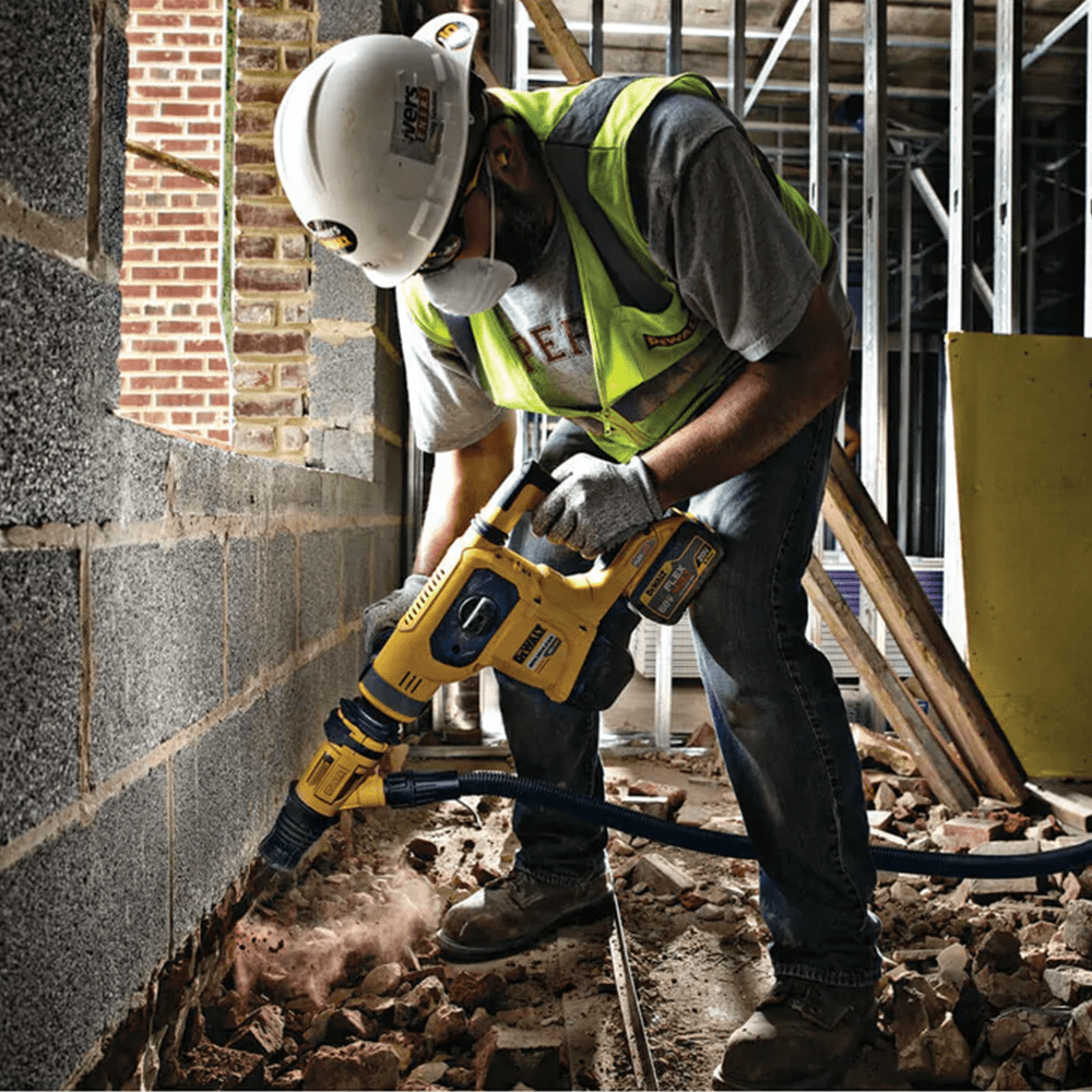 ROTOMARTILLO PERFORADOR SDS MAX FLEXVOLT® 60V MAX* 1-9/16” - DCH481B Dewalt4